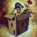 El capitán de la caja. 2007. 120 x 90 cm